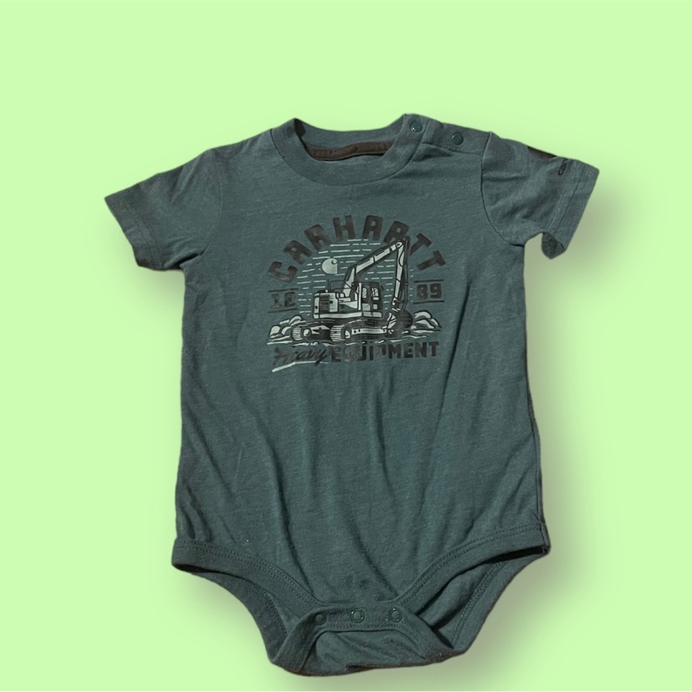 Carhartt excavator onesie